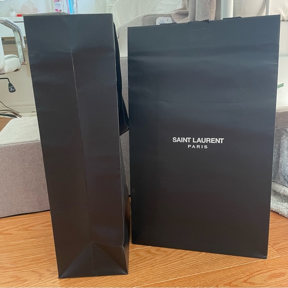 2 for $50 YSL Yves Saint Laurent Shopping Bags - Picture 3 of 3
